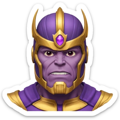 luva do poder thanos vingadores sticker