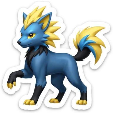 Manectric-Bolthund-Luxray-fusion sticker