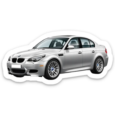 BMW E60 m5 sticker