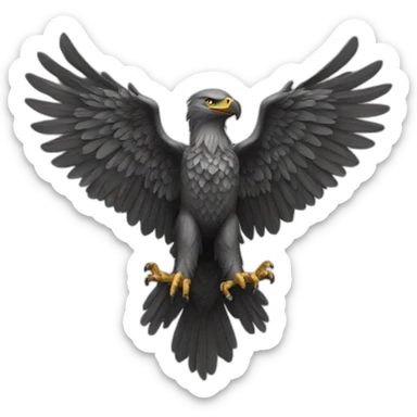 two-headed eagle sticker