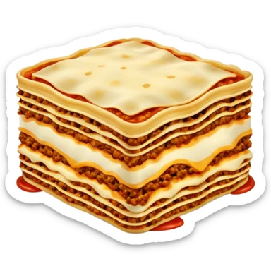 lasagna sticker