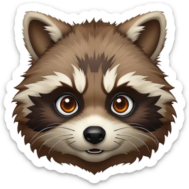 Rocket raccoon  emoji sticker