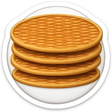 stroopwafel sticker