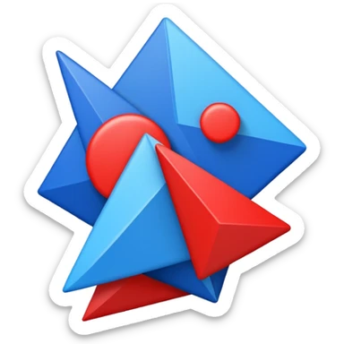 superbowl blue (#00A3E0) and red (#F9423A) sticker