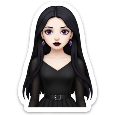 make me a goth mommy sticker