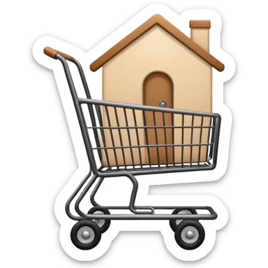 generate a emoji for my app for each  -home, account, cart, and tag . Note that use only lines without background and give me in text  sticker