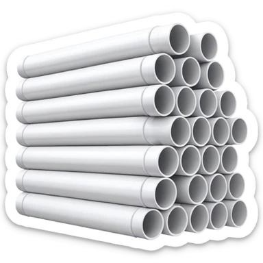 Pipes pvc  sticker