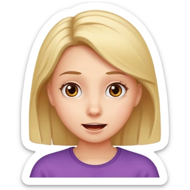 i said amazed not happy sticker