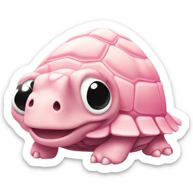 Light pink turtule  sticker