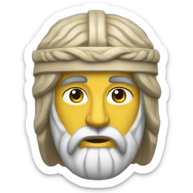 Cyrus the Great-Angry sticker