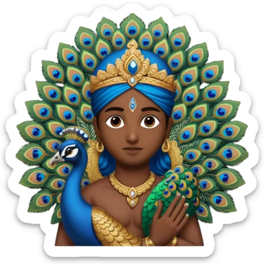 MuruganAnd murugan  vel and peocock at back vel also with  sticker