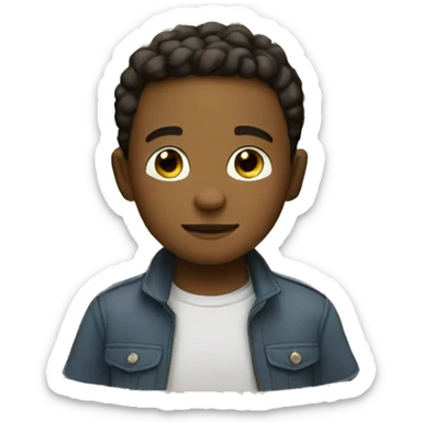 Medium cute boy who’s super busy and deserves the world sticker