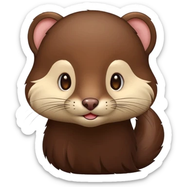 The dogs of war mink sticker