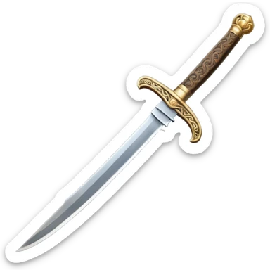 Cossack sabre sticker