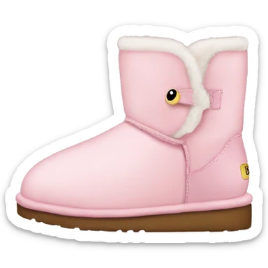 baby pink uggs  sticker
