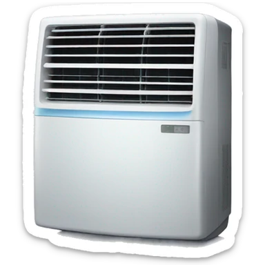 Air conditioner freezing sticker