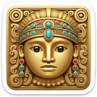 arte prehispanico - inca sticker
