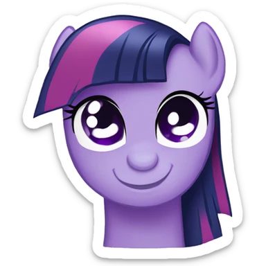 twilight sparkle sticker