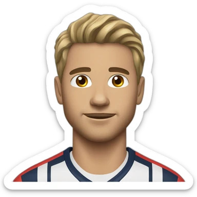 Jude bellingham footballeur sticker