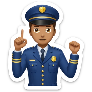 Ticket inspector with punch,Train Crew. sticker