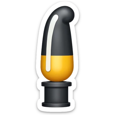 white exclamation mark sticker