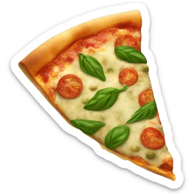 Pesto pizza slice  sticker