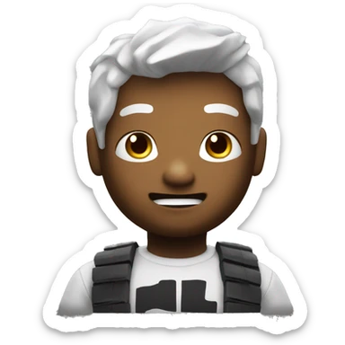 Roblox character clapped sticker