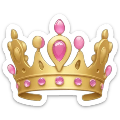 princess crown sticker
