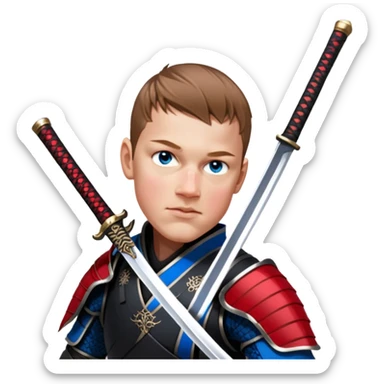 Katana Master sticker