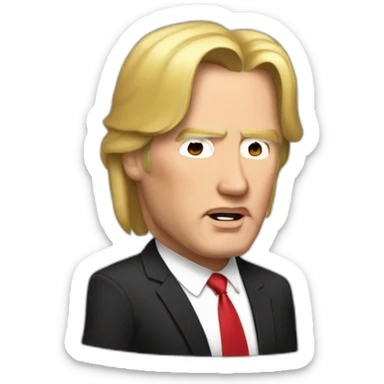 donald trump keanu reeves sticker