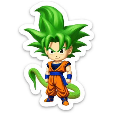 veget DRAGON BALL sticker