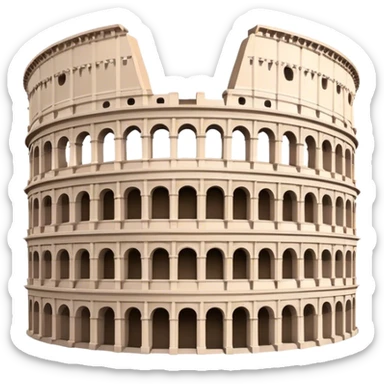 The Colosseum sticker
