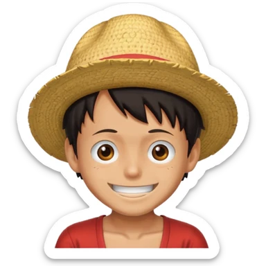 Luffy sticker