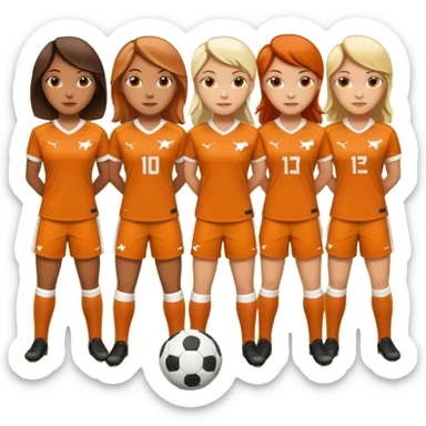 Texas women’s longhorn soccer sticker