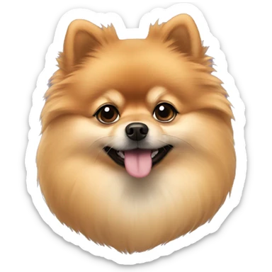 Pomeranian  sticker