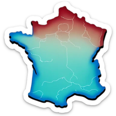 France map sticker