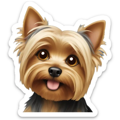 Yorkshire terrier sticker