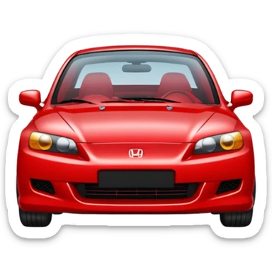 A Honda car emoji sticker