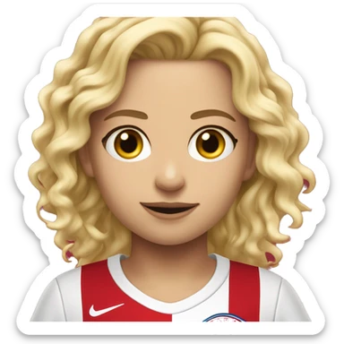 Fc Bayern 2 Mädchen blonde haare sticker