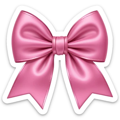 Coquette bow sticker
