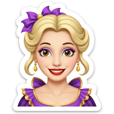 pantomime artist sticker