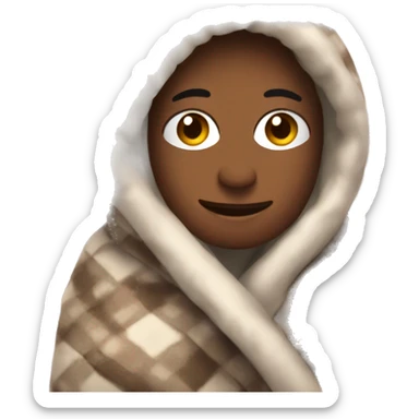 a cozy blanket  sticker
