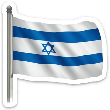 Flag of Israel  sticker