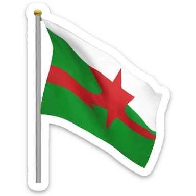 Kabylia, Algeria,flag  sticker