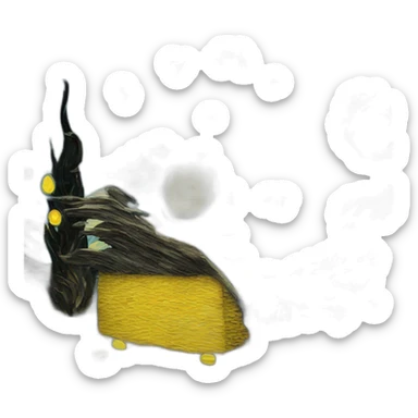 Starry night by Van Gogh painting  sticker