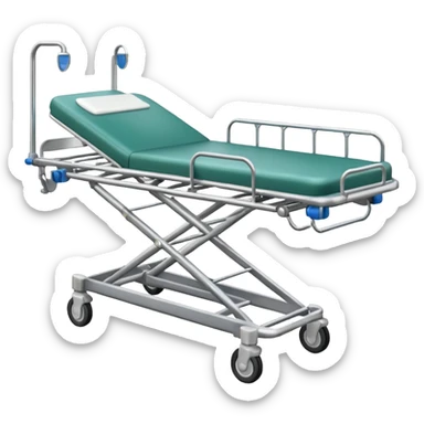 ambulance stretcher sticker