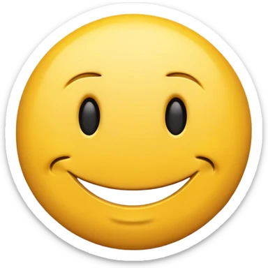 X over smiley face sticker