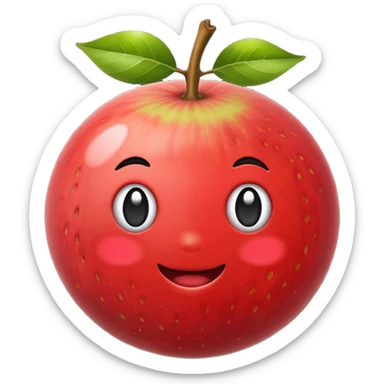 Guindilia fruit emoji ios sticker