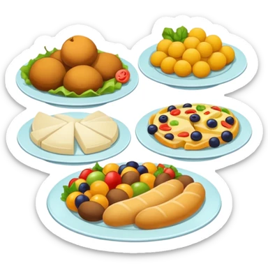 nourriture restaurant sticker