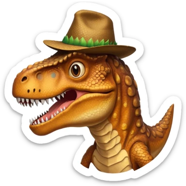 a trex turnin 29 sticker